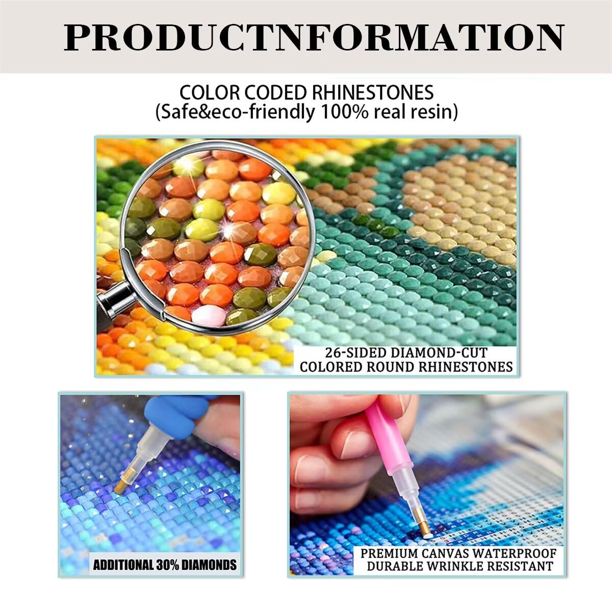 CALUOHO DIY 5D Diamond Craft Painting Kits,Ocean Wave Diamond Art for Adults,Sea Wave Diamond Arts Crafts for Wall Decor Gift 8x12 in CALUOHO