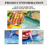 Ocean Wave Diamond Art Painting Kits for Adults - Full Drill Diamond Dots Paintings for Beginners, Round 5D Paint with Diamonds Pictures Gem Art Painting Kits DIY Adult Crafts Kits 16x20 in CALUOHO