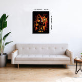 Youtheart Painting with Diamonds Jafang Diamond Art Villain, 5D Full Drill Cross Stitch Embroidery Kits, DIY Wall Décor Youtheart