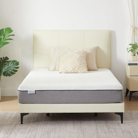 PicWooki Twin Mattress, 6 Inch Memory Foam Twin Size Mattress in a Box with Washable Removable Cover, Soft and Comfortable, Pressure Relief, Medium Firmness PicWooki