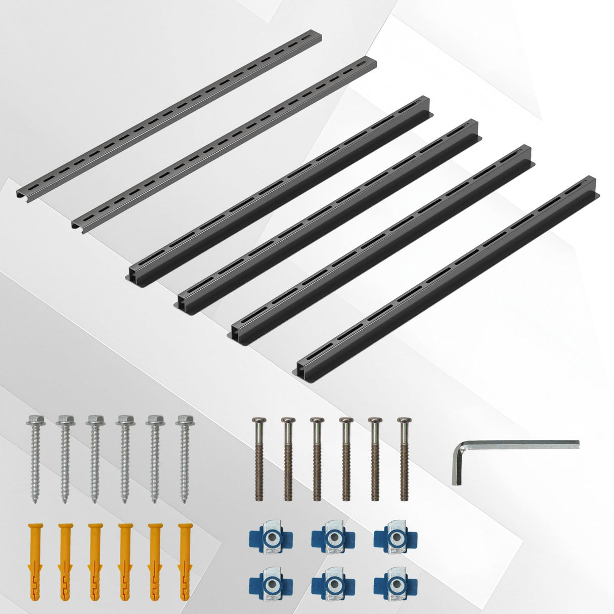 RDUIGT Garage Ceiling Bin Storage Racks,Overhead Garage Tote Storage Rack 48"x48",Heavy Duty Ceilin Tote Storage Rails Adjustable Garages Hanging Storage Racks System for Containers, Bins RDUIGT