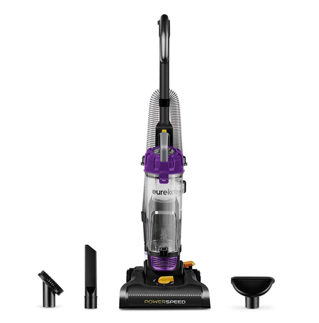 eureka NEU182B PowerSpeed Bagless Upright Vacuum Cleaner, Lite, Purple Eureka