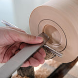 BMWOOD Cryo M2 HSS 25mm Skew Chisel with Handle Length 15",Woodlathe Chisels, Woodlathe Tools. BMWOOD