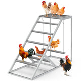 Chicken Coop, Chicken Perches with Swing, Chicken Roosting Bars, Chicken Activity Play Toys, Wooden Chicken Ladder for Pet's Healthy & Happy, Suitable for Backyard Farm Nandae