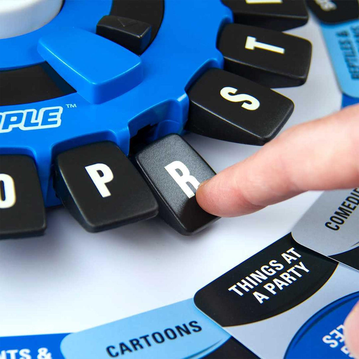 USAOPOLY TAPPLE® Word Game | Fast-Paced Family Board Game | Choose a Category & Race Against The Timer to be The Last Player | Learning Game Great for All Ages (1 Pack) USAOPOLY