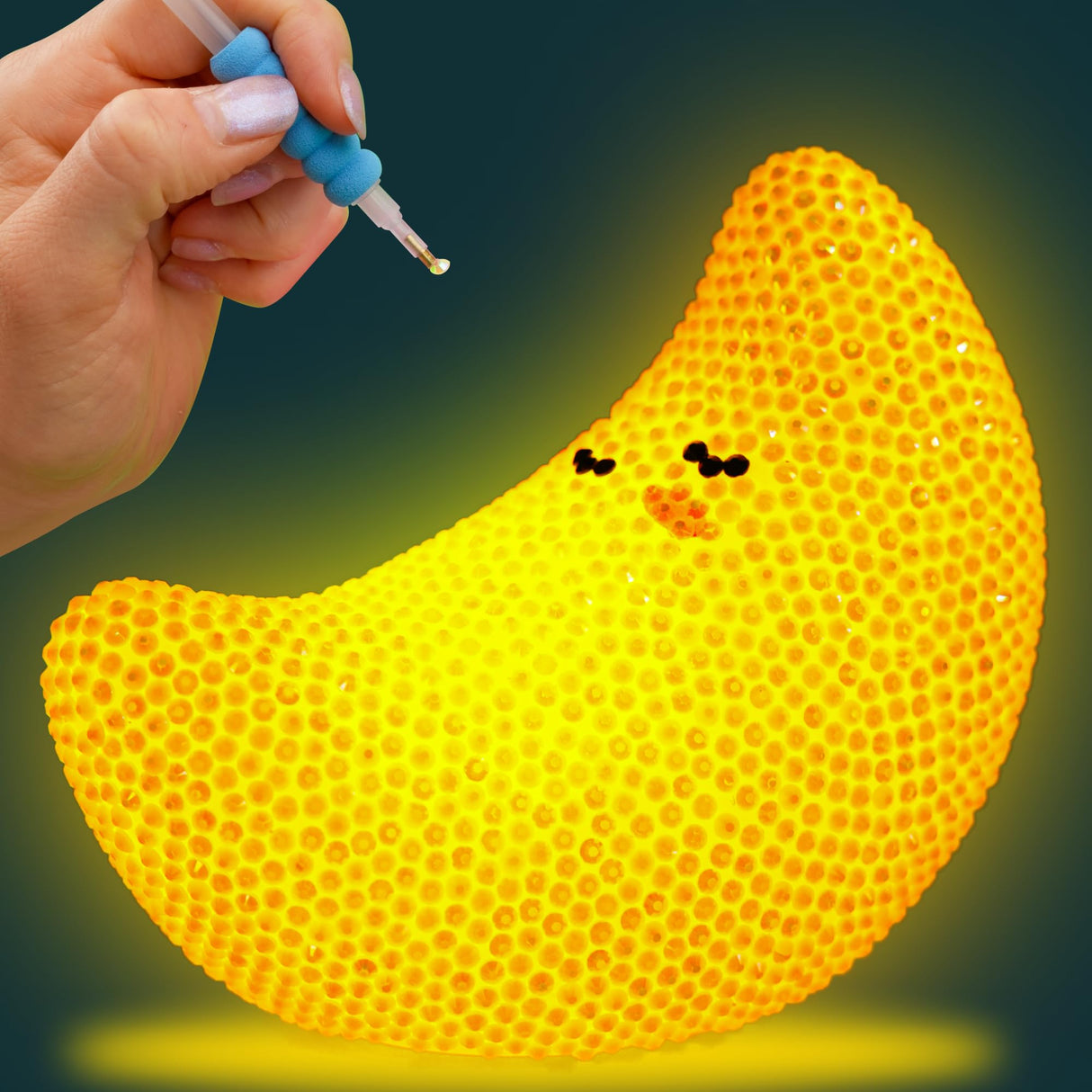 ARTISTRO Diamond Art Kits for Adults & Kids, Arts & Crafts for Ages 8-12, Cute Lamp Nightlight for Kids' Room, Gem Art Supplies for Teens, Diamond Painting Kawaii Room Decor, Teen Girl Gifts ARTISTRO