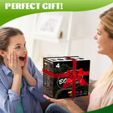 4 Bonsai Tree Seeds with Complete Growing Kit & Wooden Planter Box, Indoor Bonsai Tree Starter Kit, Great Potted Plants DIY Gift for Adults Meekear