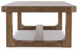 Signature Design by Ashley Cabalynn Traditional Farmhouse Coffee Table, Brown Signature Design by Ashley