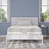 Modway Jenna 10” Innerspring and Memory Foam Full Mattress With Individually Encased Coils Modway