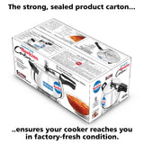 Hawkins 5 Litre Contura Pressure Cooker, Stainless Steel Inner Lid Cooker, Handi Cooker, Induction Cooker, Silver (SSC50) HAWKINS