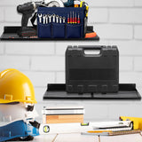 Weysat 2 Pack 24 Inch Slatwall Shelves, Slat Wall Shelf Wire Heavy Duty Garage Storage Slatwall Shelf, Metal Slat Board Accessories for Garage Retail Display Home Storage Weysat