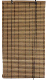 Seta Direct, Brown Bamboo Slat Roll Up Blind - 95-Inch Wide by 72-Inch Long Seta Direct