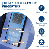 Heat Press 16x24 Inch Heat Press Machine, Fixed Clamshell Heat Transfer Machine for T-Shirts, Hats, Bags, Sublimation with Digital Display, 110V US Plug Festisoul