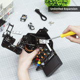 Robotic Arm with Arduino 5DOF/Axis AI Smart Robot Arm Open Source STEM Educational Building Robotics & Engineering Kits, Science/Coding/Programming Set, miniArm Standard Kit LewanSoul