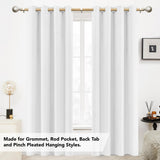 Deconovo 48-84 Inch Heavy Duty Curtain Rods, 1 Inch Diameter Splicing Curtain Rods for Windows, Decorative Grey and Wood Curtain Rods with Round Ball Finals Deconovo