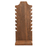 MOOCA Wooden Freestanding Necklace Holder Stand for Multiple Necklaces, Necklace Display Stand, Jewelry Display Stand for Vendor, Brown Color MOOCA