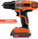 JYJZPB 2 Packs 3000mAh Replace Battery Compatible for Black and Decker 20V Lithium Battery LB20 LBX20, for BLACK+DECKER LBXR20 Decker Battery for Black & Decker 20 Volt MAX Cordless Tools JYJZPB