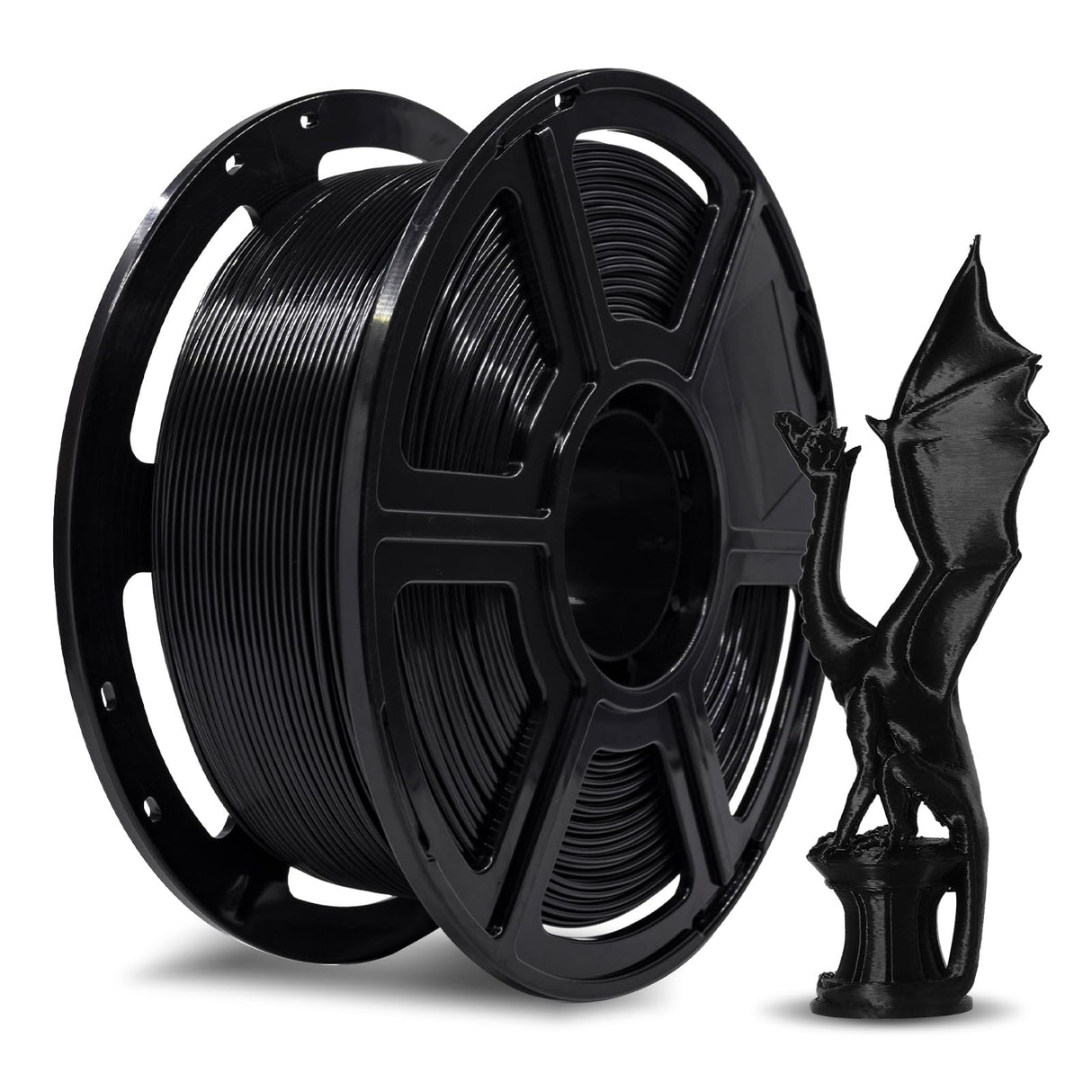 FLASHFORGE High Speed PLA Filament, 1.75mm, 500mm/s, High Speed Printing, Fast 3D Printer Filament, Robust and High Flow for Fast Printing, 2.2lbs/Spool FLASHFORGE