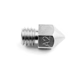 Microswiss MK8 Plated A2 Tool Steel Wear Resistant Nozzle (MakerBot, CraftBot, Creality, CR10, Ender 3, Ender 5, Tevo Tornado) .4mm Micro-Swiss