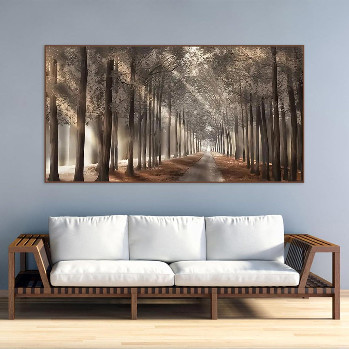 BOHADIY Forest Diamond Painting Kits for Adults 5D Large Landscape Diamond Art Kits for Adults Full Drill Woods Diamond Art Painting Kits Gem Art Kits for Wall Decor 27.5x15.7Inch Sunshine Tree BOHADIY