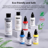 ANYCUBIC 3D Printer Accessories, Multifunctional 3D Models Painting Set with Acrylic Paint kit 5 Colors, Primer, Topcoat, and Painting Tools, Miniatures Painting for 3D Printing Enthusiasts ANYCUBIC