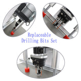 Tianiuseen Pneumatic Hinge Boring Drilling Machine Hinge Machine Single Head Woodworking 110V Tianiuseen