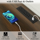 Loomie Farmhouse 3 in 1 TV Stand with Charging Station, 79"W Entertainment Center with 2 Side Cabinets for 85" TV,Media Console Table with Adjustable Shelves & Sliding Barn Door for Living Room(White) Loomie