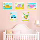 MALLMALL6 20Pcs Mosaic Sticker Art Kits for Kids Toddler Unisex MALLMALL6