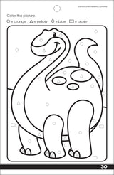 School Zone My First Coloring Fun Workbook: 48 Pages, Pre-K, Preschool, Kindergarten, Numbers, Counting, Letters, Alphabet, Shape Identification, Ages 3 to 6 (Little Busy Book Series) School Zone