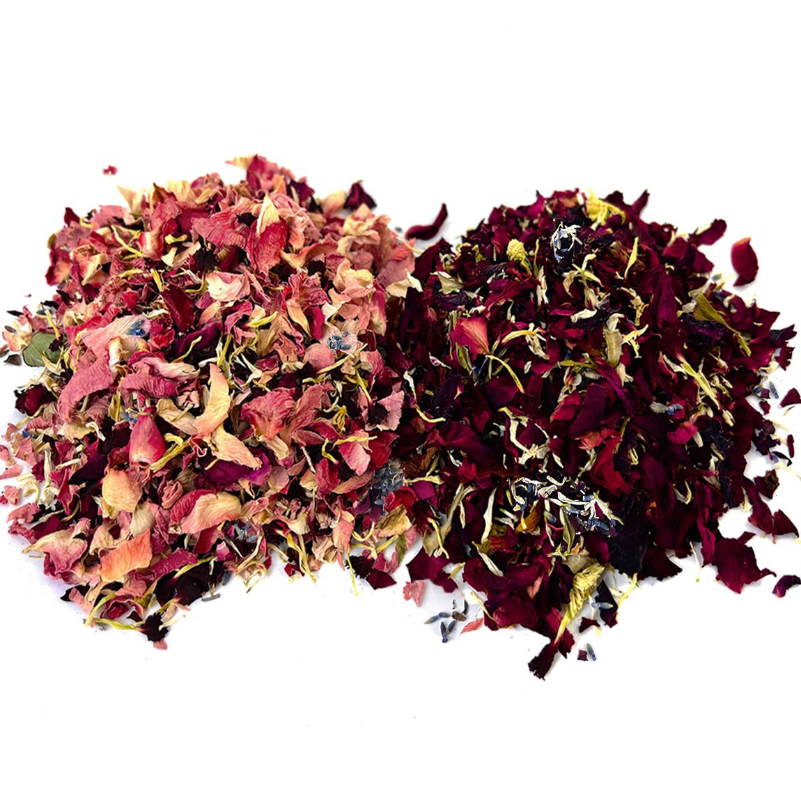TooGet Wedding Confetti Dried Flower Petals, 100% Natural Confetti Dried Petals Biodegradable Petal Confetti for Wedding and Party Decoration - 115g (Red Roses Petals) TooGet