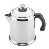 Farberware 47053 Classic Stainless Steel Yosemite 12-Cup Coffee Percolator, 12 Cup Coffee Maker, Silver Farberware