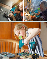 Cordless Soldering Iron Kit for Makita 18v LXT Battery,75W LED Digital Solder Iron Soldering Gun with 5pcs Tips,50g 0.04” Solder Wire for any Hobby Enthusiast (Battery not included) Taingwei