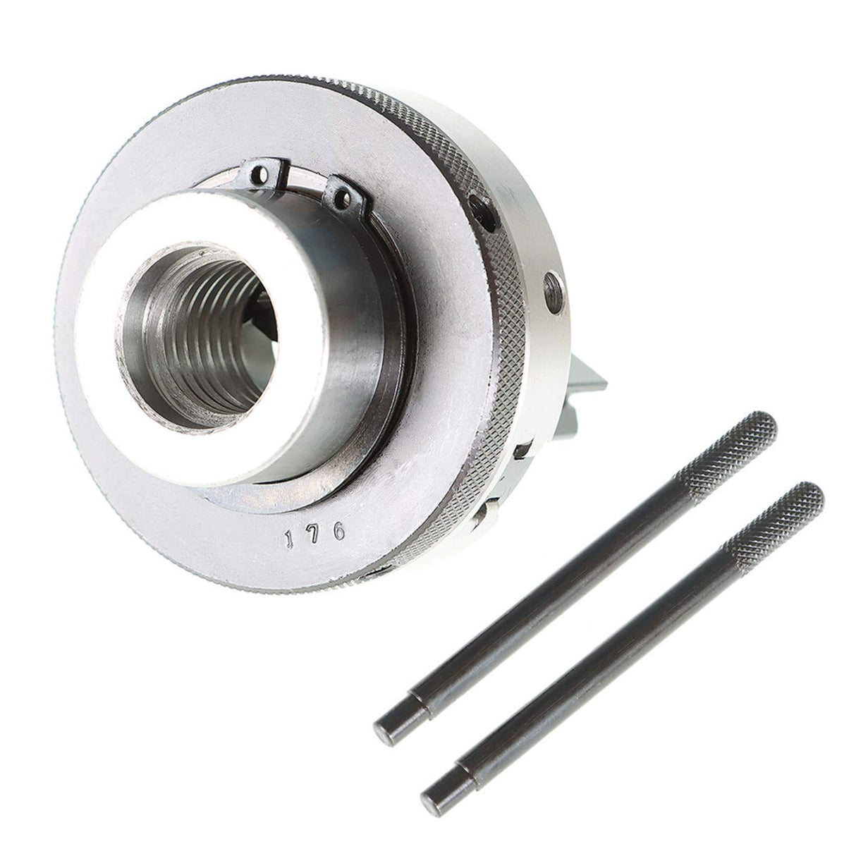 findmall Woodworking Lathe Chuck 3-1/4Inch Large Dedicated Pen Blank Drilling Lathe Chuck with 1 x 8TPI Pre-Threaded findmall