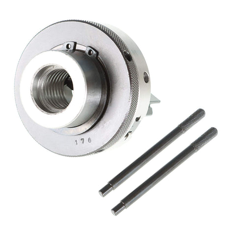findmall Woodworking Lathe Chuck 3-1/4Inch Large Dedicated Pen Blank Drilling Lathe Chuck with 1 x 8TPI Pre-Threaded findmall
