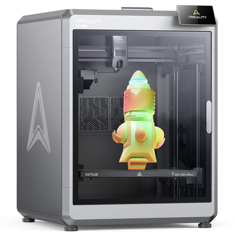 Creality K2 Plus 3D Printer, High-Speed 600mm/s Printing, Dual AI Cameras, Full-Auto Leveling, Large Build Volume 350×350×350mm, Precision Up to 0.05mm Creality