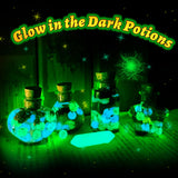 FOMOMDI DIY Magic Crystal Potions Making Kit, Magic Mix 20 Bottles Fairy Wizard Potions, Halloween Christmas Birthday Gift for Girls Kids Ages 6-12 FOMOMDI