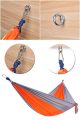 Heavy Duty Hammock Hanging Kit - 1400 LBS Capacity, Stainless Steel Hooks & Carabiners for Indoor/Outdoor Hammocks, Yoga Swings & Chairs Cyfie