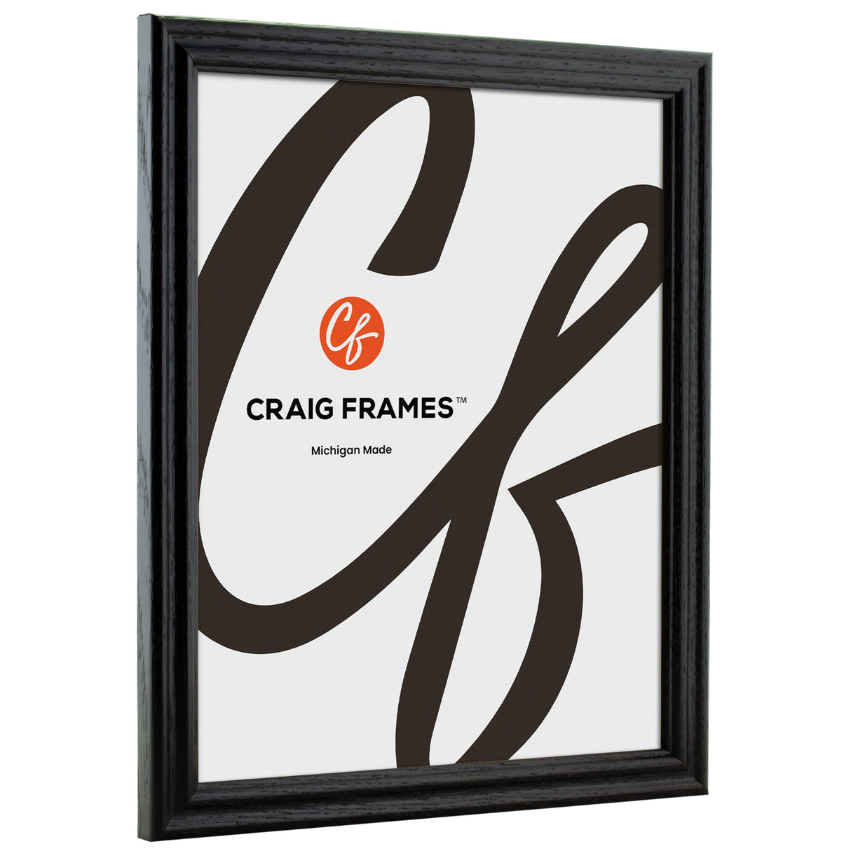 Craig Frames 20x27 Black Wooden Picture Frame with Clear Plexiglass for Wall Display, Puzzles, or Posters Craig Frames