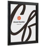Craig Frames 20x27 Black Wooden Picture Frame with Clear Plexiglass for Wall Display, Puzzles, or Posters Craig Frames
