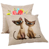 H-E Linen 3D Sublimation Blank Pillow Case DTF Fashion Cushion Pillowcase Cover for Heat Press Printing and DTF Printing Throw Pillow Covers (10pcs/Pack) H-E