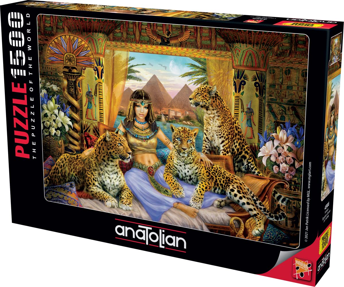Anatolian Puzzle - Egyptian Queen, 1500 Piece Jigsaw Puzzle, 4566, Multicolor, Standard Anatolian