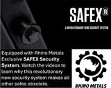 Kodiak Home Gun Safe for Rifles & Pistols | KSX5933 by Rhino Metals with New SafeX Security System | 41 Long Guns & 6 Pistol Pockets | 60 Minute Fire Protection | Antiqued Finish | 541lbs Kodiak