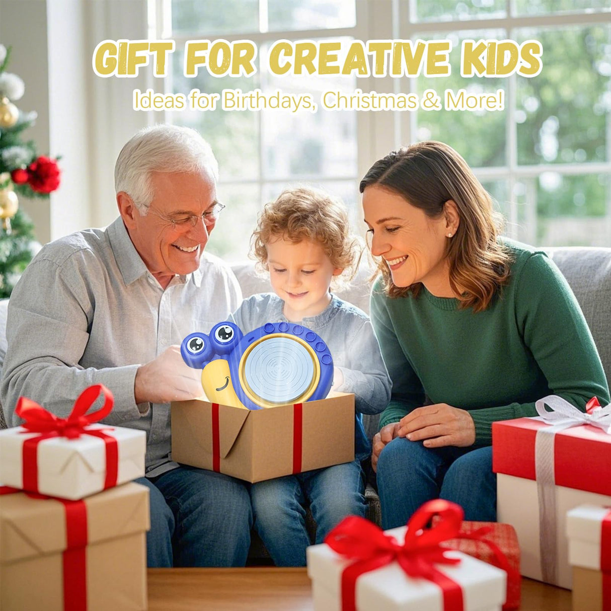 NISCHA Pottery Wheel for Kids - Arts and Crafts Kits with Drawing Supplies for Beginner - Creative Birthday Gifts for Girls & Boys Ages 6 7 8 9 10 11 12 13+ NISCHA