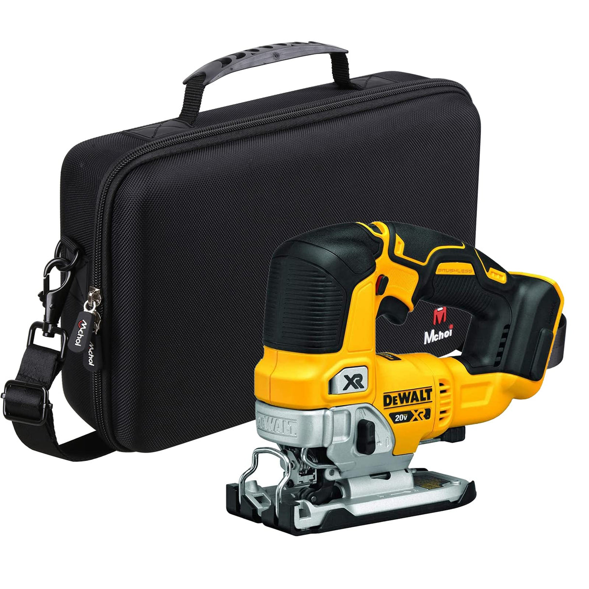 Mchoi Hard Carrying Case Fits for DEWALT 20V MAX XR Jig Saw DCS334B / DCS335B, Case only Mchoi