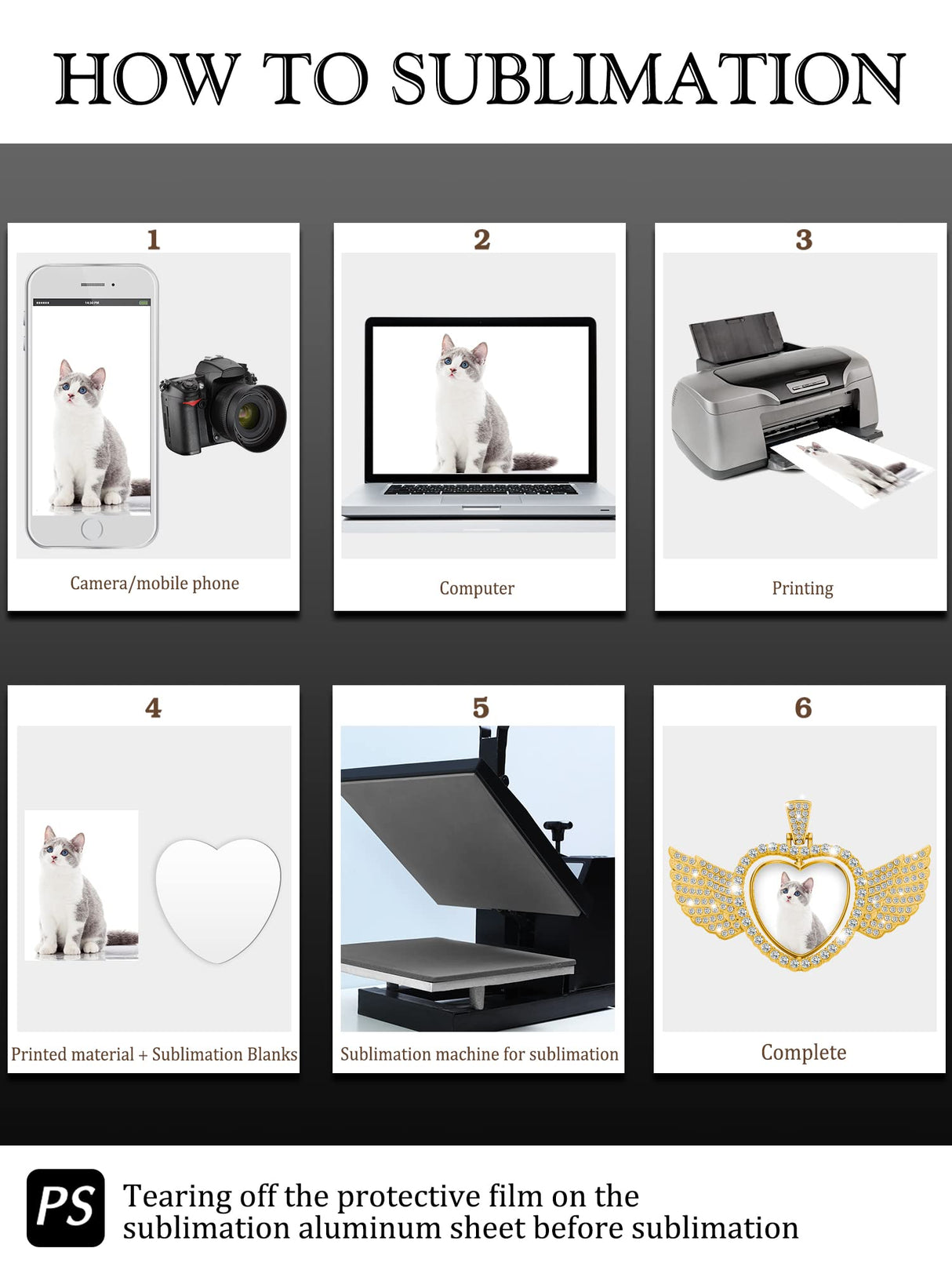 Junkin 24 Pcs Sublimation Rhinestone Trays Pendant Set, Including 6 Double Sided Blank Rhinestone Bezel Trays, 6 Pcs Thick Chains with 12 Sublimation Discs for Making (Gold, White, Rose Gold) Junkin