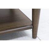 Signature Design by Ashley Roanhowe Contemporary 2-Drawer Coffee Table with Open Lower Shelf and Tapered Legs, Dark Brown Signature Design by Ashley