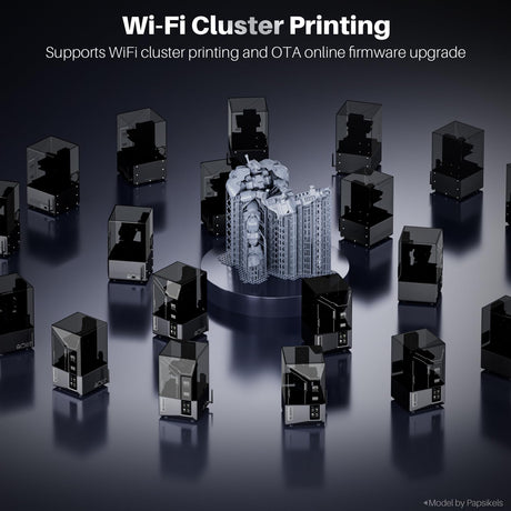 ELEGOO Mars 5 Ultra 9K MSLA Resin 3D Printer, Smart Mechanical Sensor, Fast Printing Up to 150mm/h, AI Camera, WiFi Cluster Printing, Automatic Leveling, Large Printing Size 6.04 * 3.06 * 6.49 inch ELEGOO
