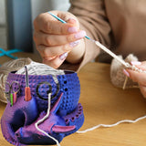 ZRINION Fantasy Dragon and Egg Large Yarn Bowl for Crocheting, Knitting, Perfect Gifts, 8.66" x 7.09" x 4.92" ZRINION
