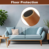 FVIEXE 8 Inches Angled Wood Furniture Legs Set of 8, Wooden Couch Sofa Chair Legs Replacement, Modern Mid Century Furniture Legs for Coffee Table End Table Side Table Night Stand, Slanted FVIEXE