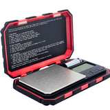 Siper Digital Pocket Scale with LCD Display That Lights Up, 0.01g x 200g Precision Measurement, 50g Calibration Weight and 2 AAA Batteries Included. 1 Click and 6 Unit Conversion. SIPER